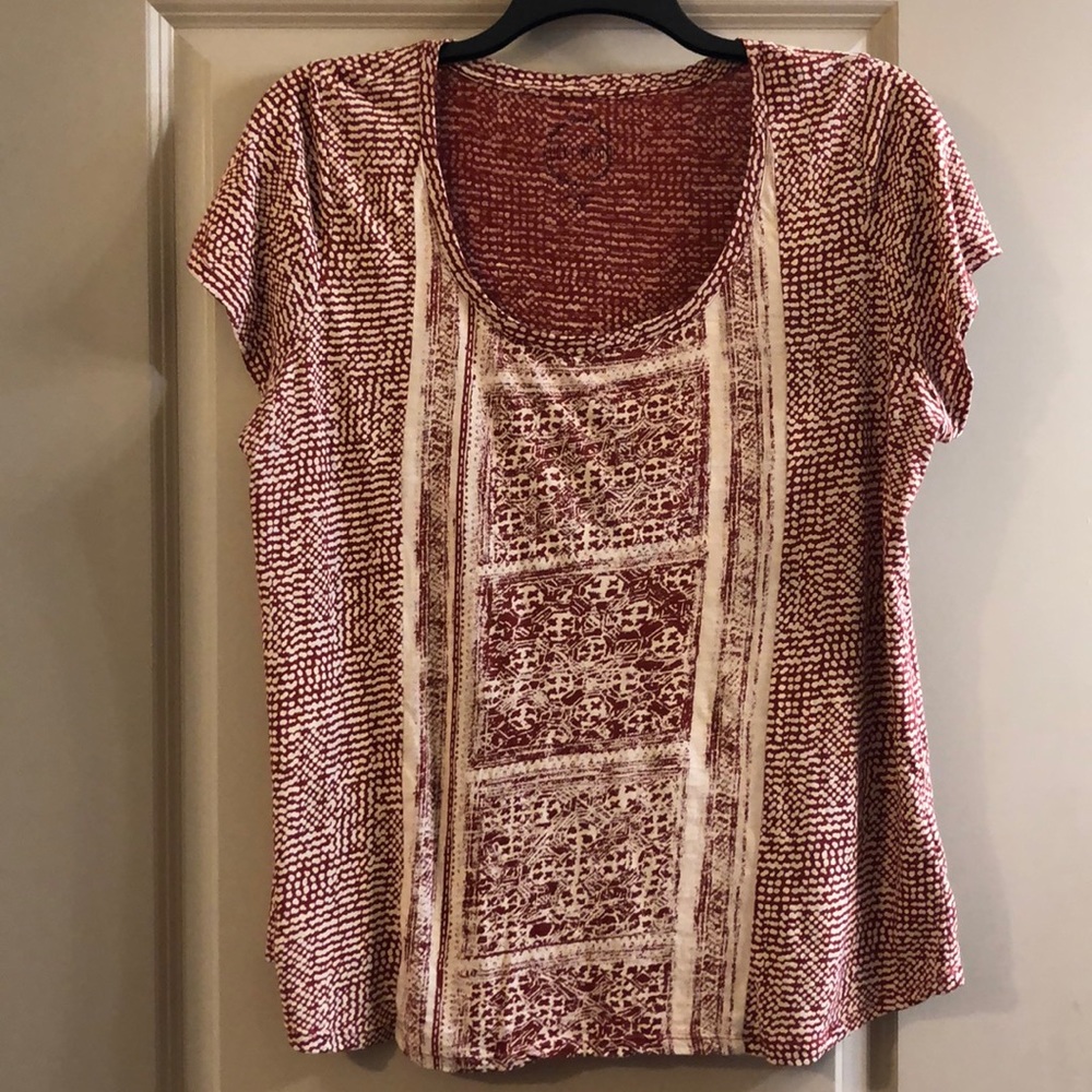 Lucky Brand brick red tee